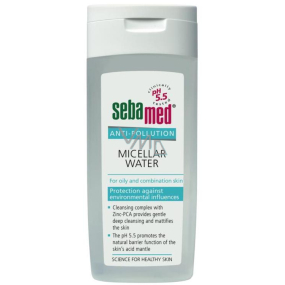 SebaMed Anti-Pollution Micellar Water for Oily and Combination Skin 200 ml
