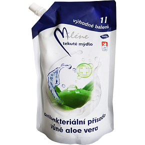 Miléne Aloe Vera Liquid Antibacterial Soap, 1 L Refill