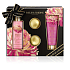 Baylis & Harding Mysterious Rose bath and shower cream 300 ml + hand and body lotion 200 ml + sparkling bath ball 2 x 75 g, cosmetic set for women