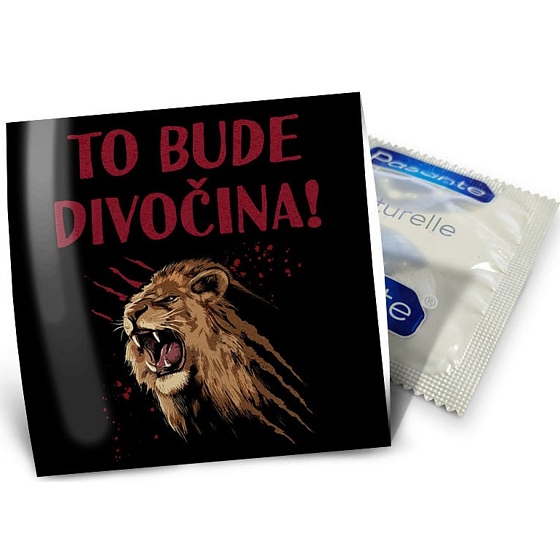 Nekupto Funny condom It's gonna be wild! 1 piece
