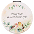 Albi Pocket Mirror Thanks to You the World is More Beautiful 7 cm