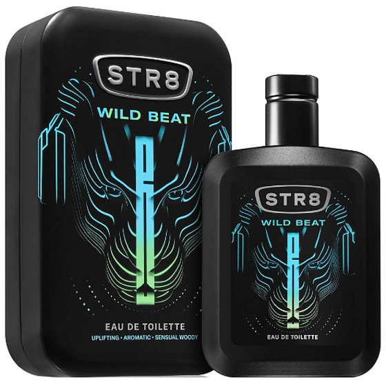 Str8 Wild Beat toaletní voda pro muže 50 ml – energická a osvěžující vůně pro aktivní muže