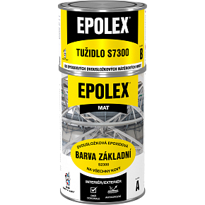 EPOLEX S2300 base color for metal, gray matte + Epolex S7300 hardener, set 1.18 kg