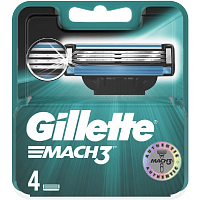 Gillette Mach3 replacement heads 4pcs
