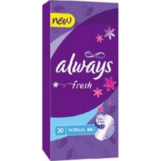 Always Fresh Normal intimate pads 20 pieces