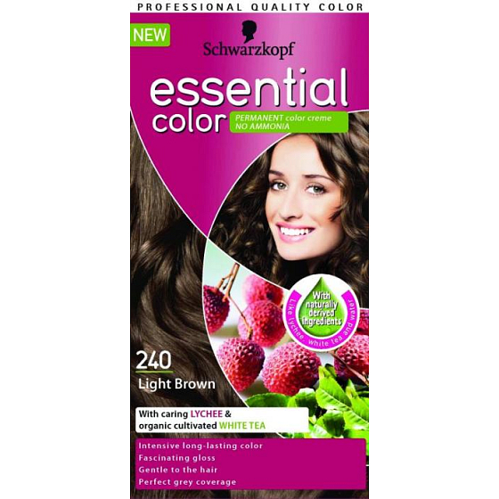 Schwarzkopf Essential Color long-lasting hair color 240 Light brown