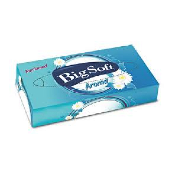 Big Soft Aroma Perfume Cosmetic Wipes Double Layer, 70 pieces +/- 5 pieces,