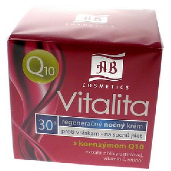 Ab Cosmetics Vitalite Regenerating Night Cream For Dry Skin 50 g