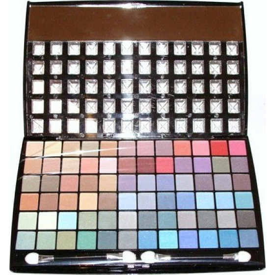 Body Collection Classic 72 Color Cosmetic Palette 1 piece