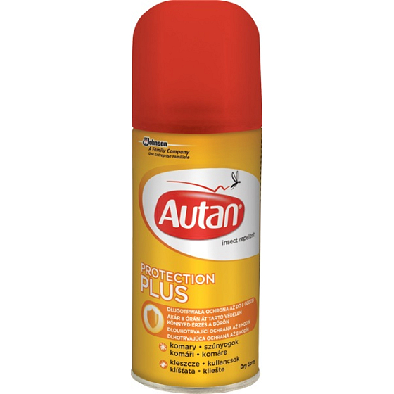 Autan Protection Plus fast drying repellent 100 ml spray