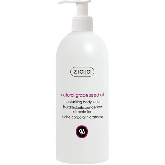 Ziaja Natural Grape Seed Oil body lotion for sensitive skin 400 ml