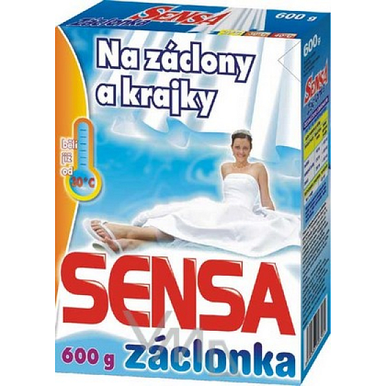 Sensa Curtain with bleaching effects on curtains and lace washing powder 600 g