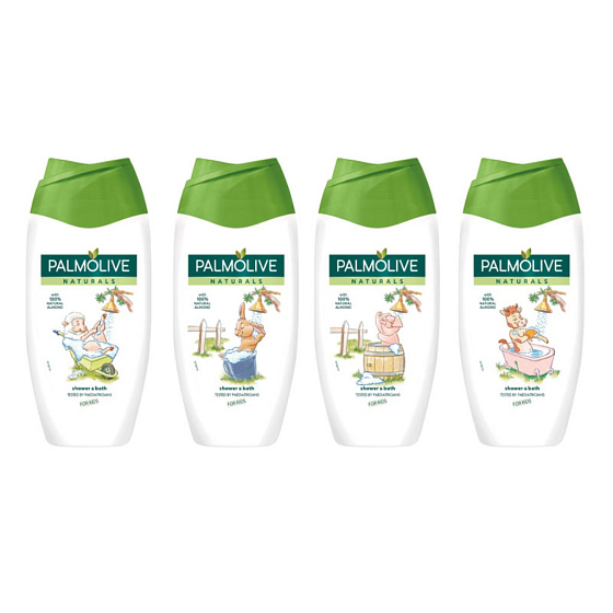 Palmolive Naturals For Kids 2 in 1 shower gel and bath foam 250 ml 1 piece