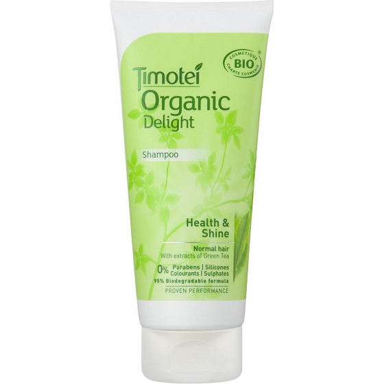 Timotei Organic Delight Health & Shine shampoo for normal hair 180 ml