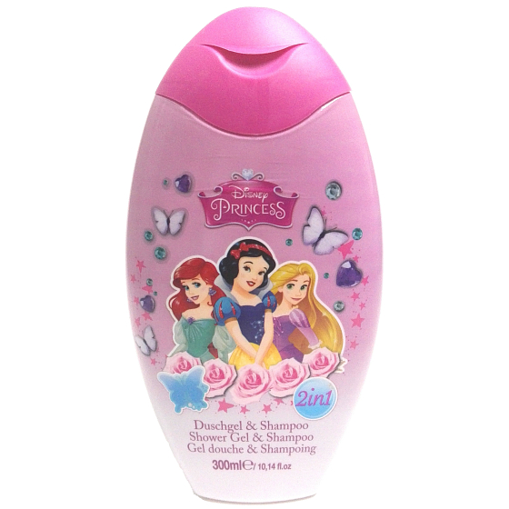 Disney Princess 2in1 shampoo and baby shower gel 300 ml