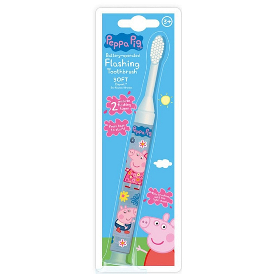Peppa Pig - Pepa piggy flashing toothbrush with timer for kids