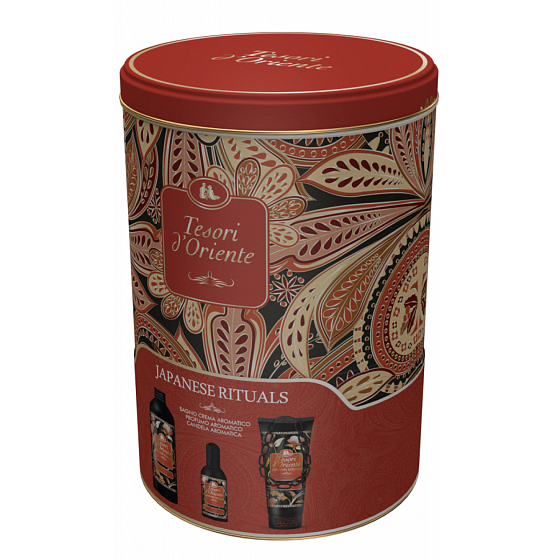 Tesori d Oriente Japanese Rituals eau de toilette 100 ml + shower gel 250 ml + bath foam 500 ml, for women gift set