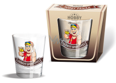Nekupto Hobby Glass Gift Shot Passionate Athlete 0.04 l