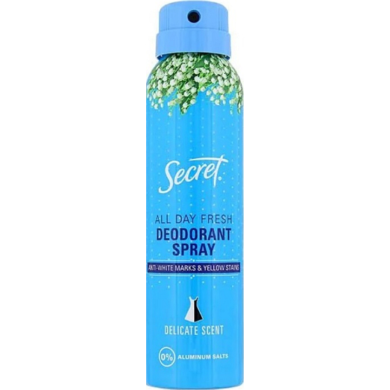 Secret Delicate deodorant spray for women 150 ml
