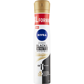 Nivea Black & White Invisible Silky Smooth Antiperspirant, 200 ml