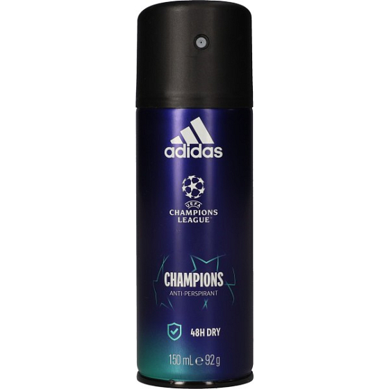 Adidas Champions League Champions Edition VIII antiperspirant spray for men 150 ml