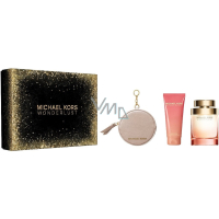 Michael Kors Wonderlust Perfume Water 100 ml + Body Lotion 100 ml + Wallet, Gift Set for Women