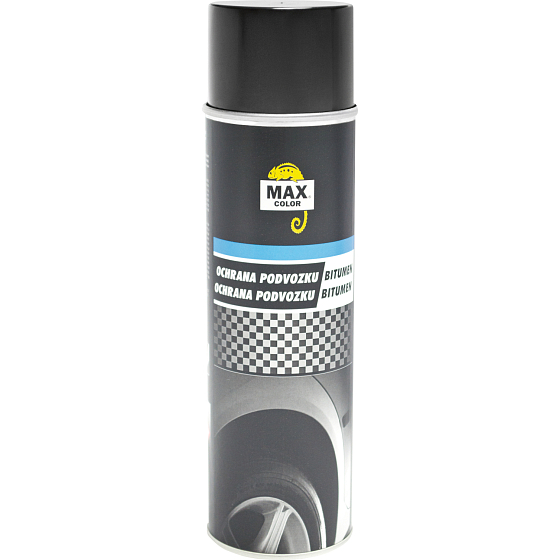 Max Color Bitumen Underbody Protection Paint, Black, 500 ml