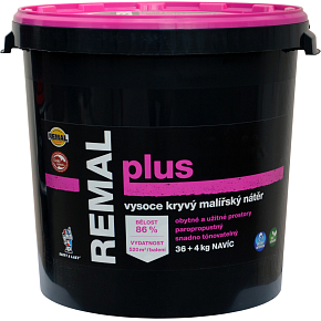 REMAL Plus high-covering wall paint, 36+4 kg