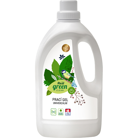 Real Green Clean Laundry Gel, 142 Washes, 5 L