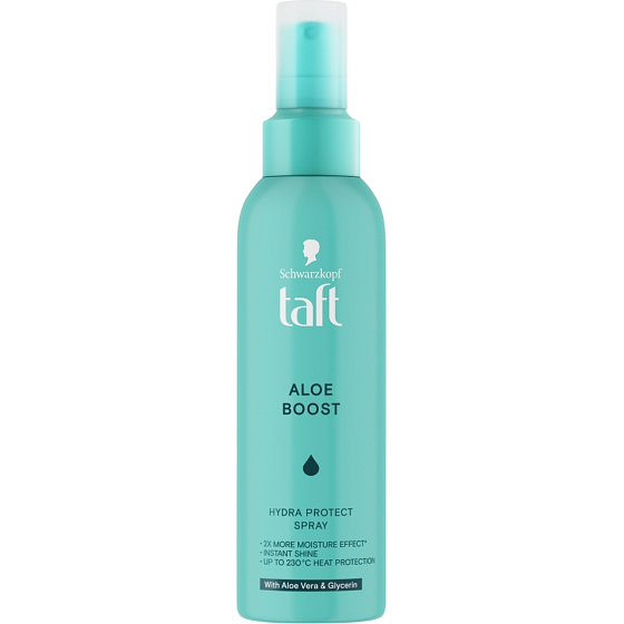 Taft Aloe Boost Hydrating Hair Spray, 150 ml