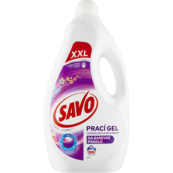 SAVO Color Detergent Gel 100 Washes, 5 L