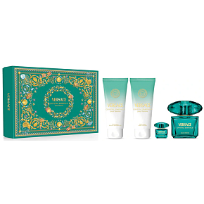 Versace Emerald Eau de Parfum 90 ml + body lotion 100 ml + shower gel 100 ml + Eau de Parfum 5 ml, gift set for women Versace Emerald Eau de Parfum 90 ml + body lotion 100 ml + shower gel 100 ml + Eau de Parfum 5 ml, gift set for women