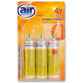 Air Menline Limber Twist air freshener refill 3× 15 ml