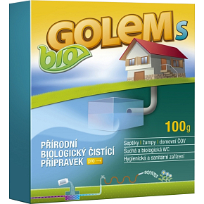 Druchema Bio Golem, septic activator, bacteria for cesspools and septic tanks, 100 g