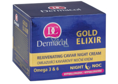 Dermacol Gold Elixir Rejuvenating Caviar Night Cream 50 ml