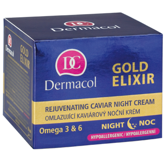 Dermacol Gold Elixir Rejuvenating Caviar Night Cream 50 ml