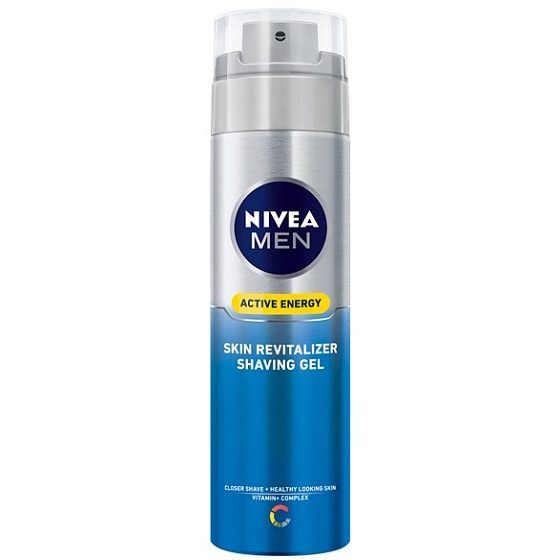 Nivea Men Active Energy revitalizing shaving gel 200 ml
