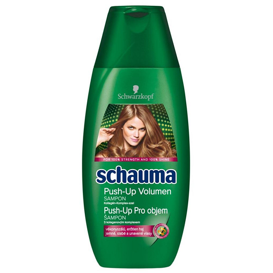 Schauma Push-Up for larger volume hair shampoo 250 ml