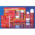 Rexona F4E for Teens with notebook, cosmetic set