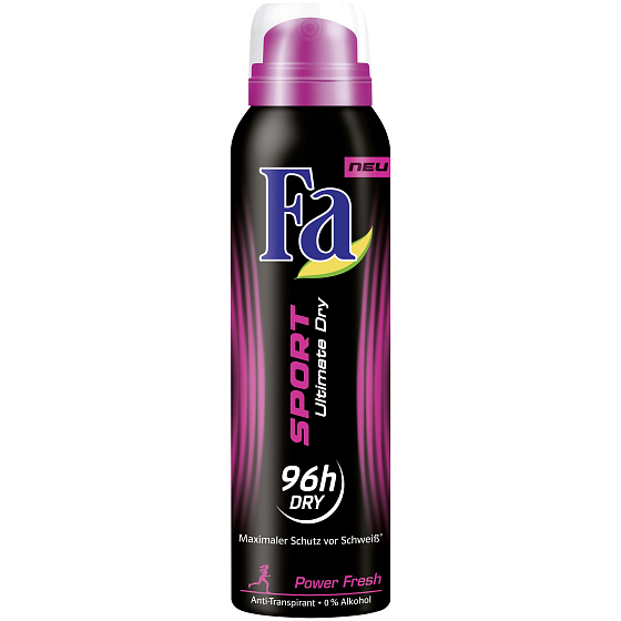 Fa Sport Ultimate Dry Power Fresh 150 ml deodorant spray for women