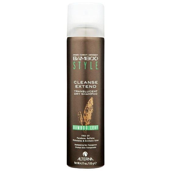 Alterna Bamboo Style Cleanse Extend Dry Bamboo Leaf invisible transparent dry shampoo 150 ml
