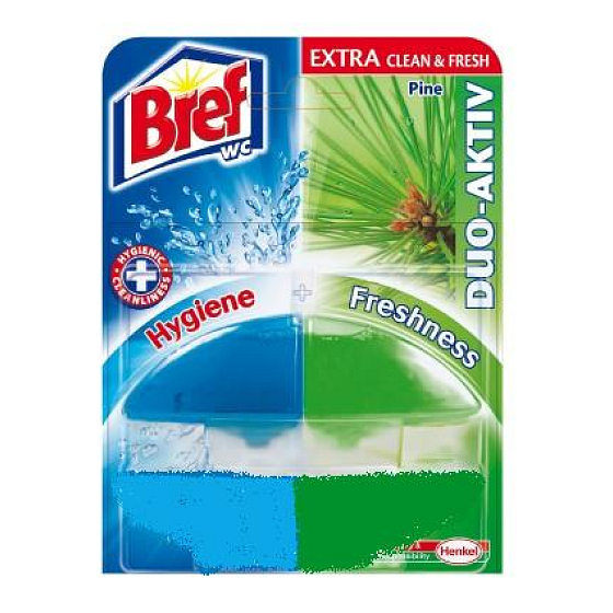 Bref Duo Aktiv Extra Clean & Fresh Pine toilet gel refill 60 ml