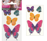 Glitter Tattoo Stickers Butterflies 10.5 x 6 cm
