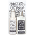 Bohemia Gifts Spicy scent Shower gel 200 ml + bath 200 ml + decorative painting Do what makes you happy 13 x 24 cm, cosmetic set