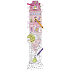Monumi Cheerful meter Tower jigsaw puzzle for children 5+ 160 x 40 cm