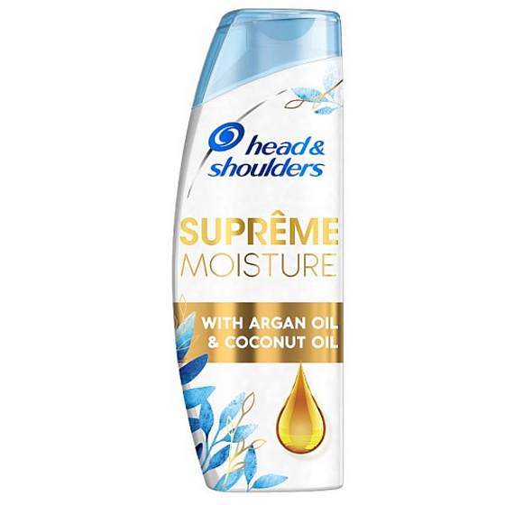 Head & Shoulders Supreme Moisture dandruff hair shampoo with argan oil 270 ml