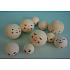 Pulp balls - heads, mix of sizes 18-32 mm 10 pieces