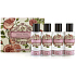 Somerset Toiletry Rose Body Lotion 50 ml + Shower Gel 50 ml + Hair Shampoo 50 ml + Hair Conditioner 50 ml, Cosmetic Travel Set