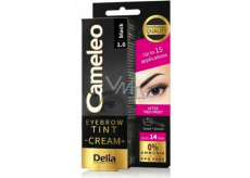 Delia Cosmetics Cameleo Creamy professional eyebrow color, ammonia-free 1.0 Black - Black 15 ml