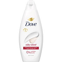 Dove Silky Velvet shower gel, 250 ml